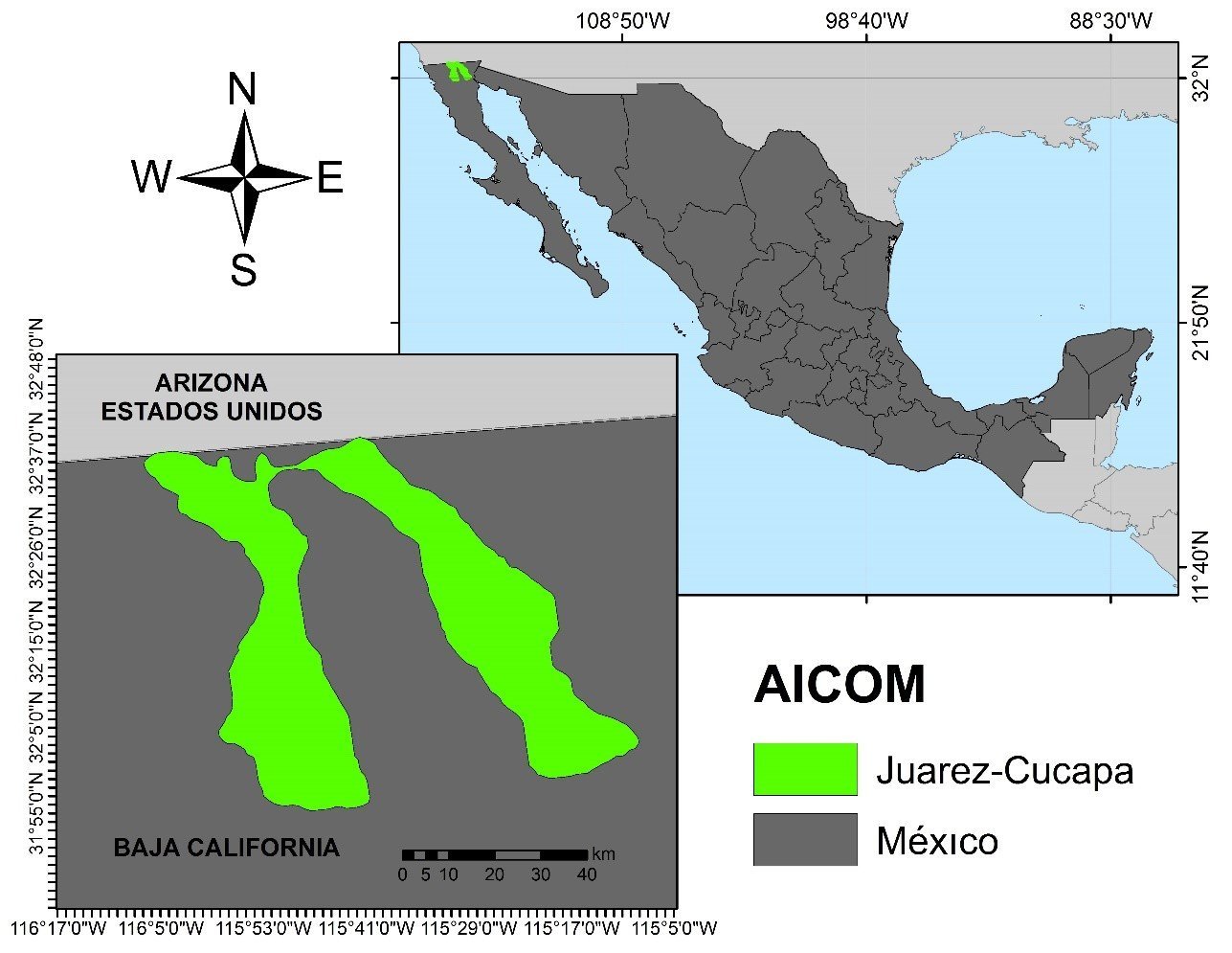 Mapa Juérez