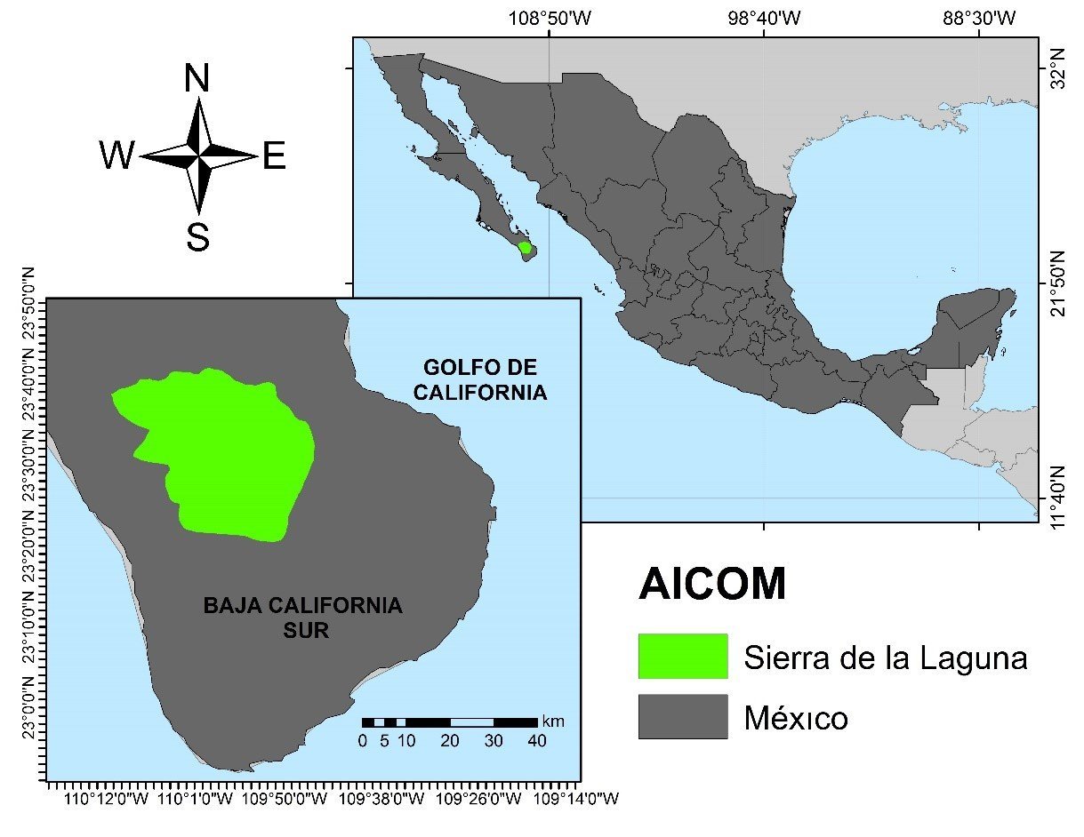 Mapa Laguna