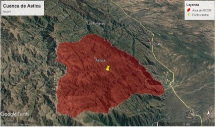 Mapa Astica