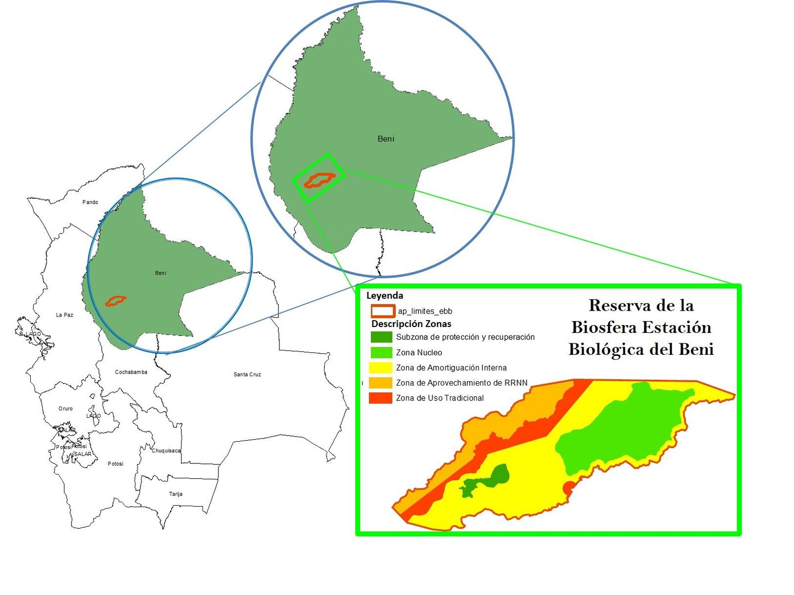 Beni mapa