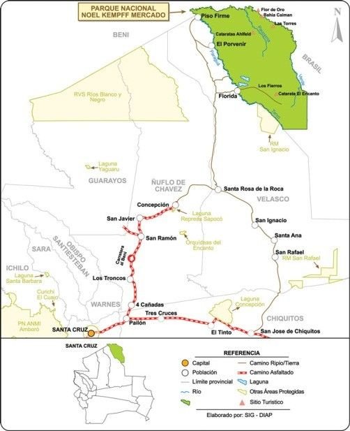 Parque Noel mapa 2
