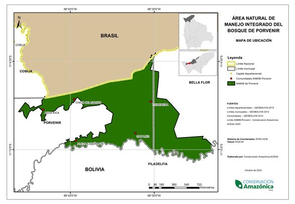 Mapa A BO 014 Bosque de Porvenir