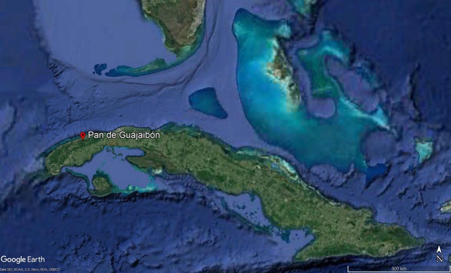 Mapa Guajaibón