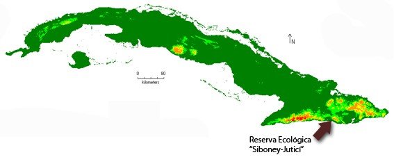 Mapa Siboney Juticí
