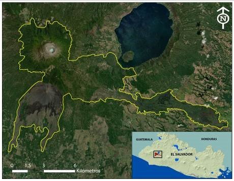 Mapa Los Volcanes