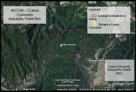 Mapa Cueva Convento