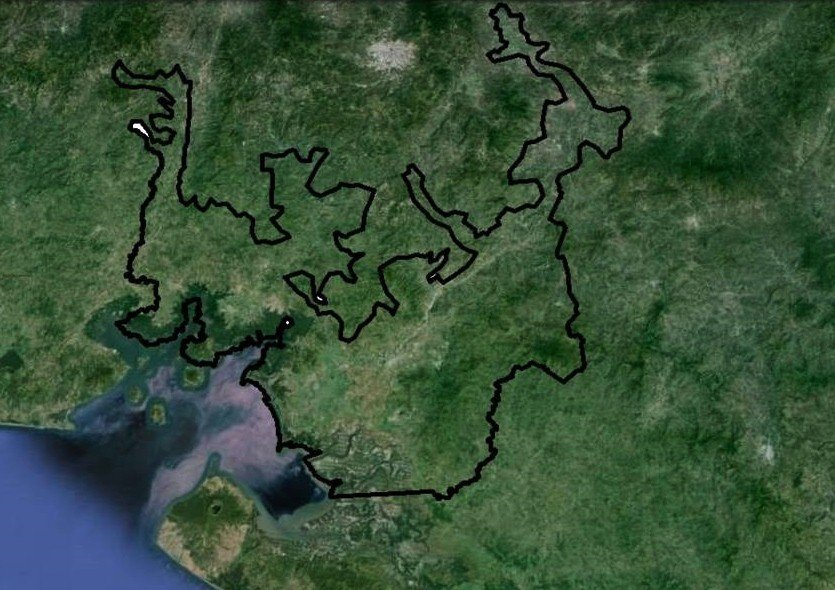 Mapa 2 Golfo de Fonseca