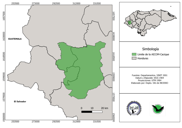 Mapa 8 Cacique Lempira