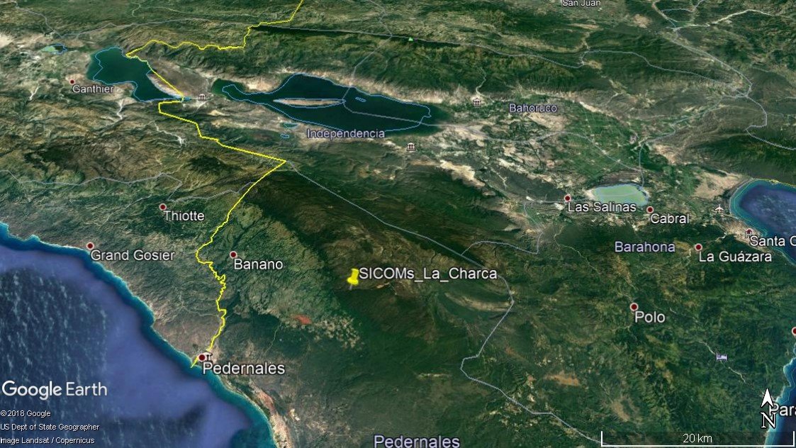 Mapa La Paloma