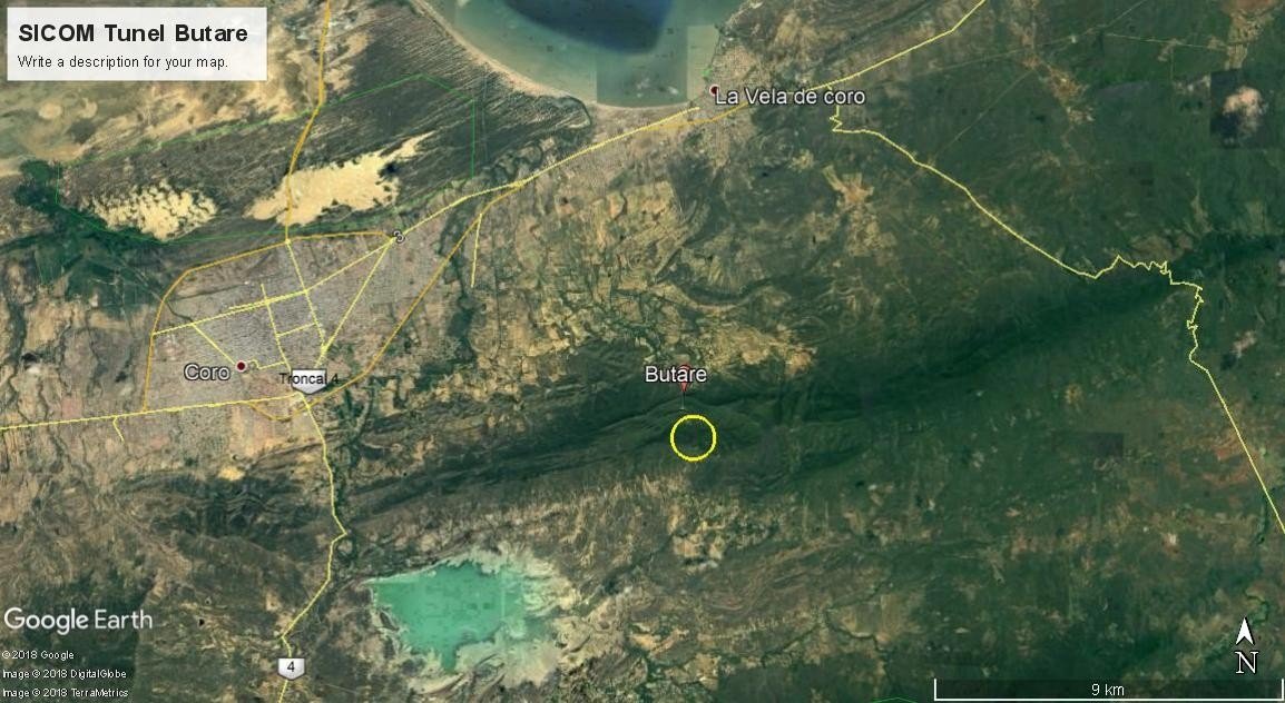 Mapa 19 Túnel de Butare